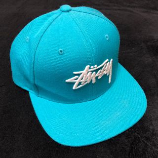 STUSSY - stussy ステューシー キャップ cap ターコイズブルーの通販