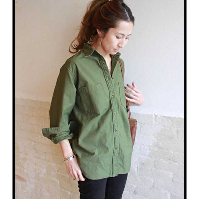 FRAMeWORK - M様専用 フレームワーク バックサテン ミリタリーシャツ