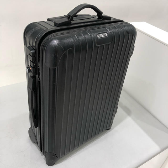 ジャンク RIMOWA 黒 スーツケース 32 L キャリーケース 2輪 ジャンク