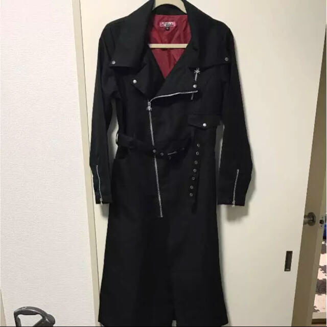 MAD（M∀D） - MAD (M∀D) girl 黒 ロングコート レディース パンクの