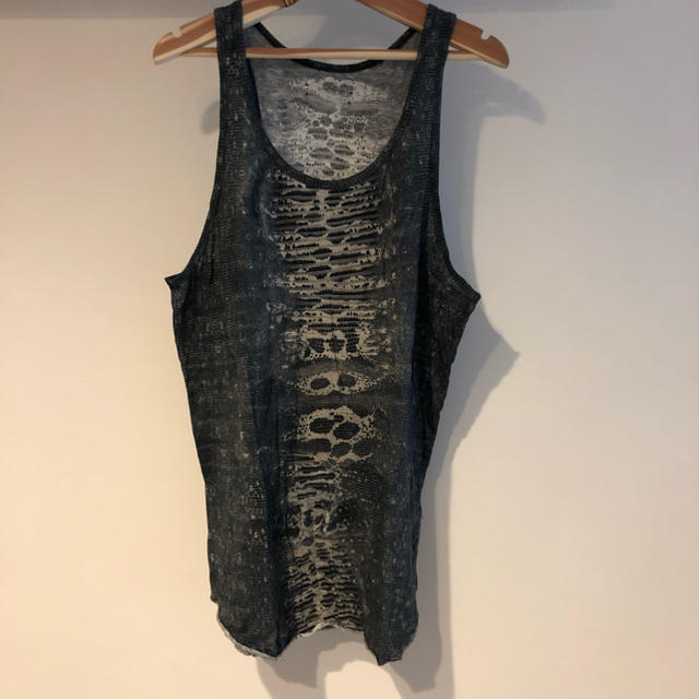 ifsixwasnine 直営限定 パイソン柄 タンク メンズ1 美品 LGB if six