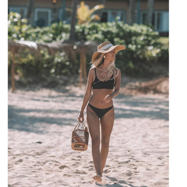 room306 CONTEMPORARY - Back Design Bikini Black（上下セット）の