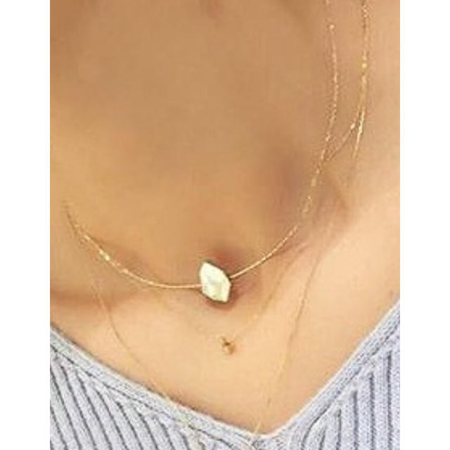 agete - 【agete】k10チョーカー風ネックレスの通販 by 花＊花's shop