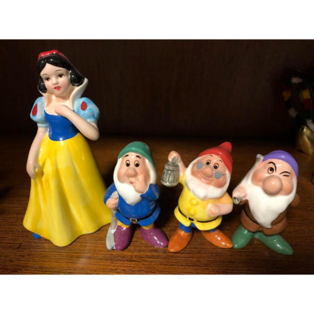 Disney - 白雪姫と7人の小人 陶器置物の通販 by gray boaders