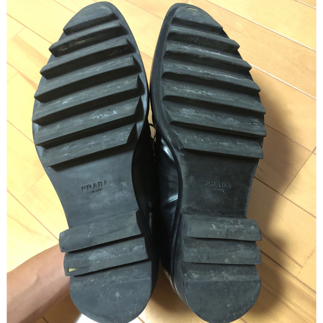 PRADA - prada 13aw シャークソール uk8の通販 by (^^)'s shop｜プラダ