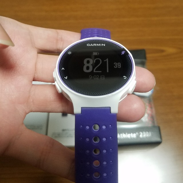 GARMIN - 専用 GARMIN(ガーミン) ForeAthlete 230J 中古 パープルの