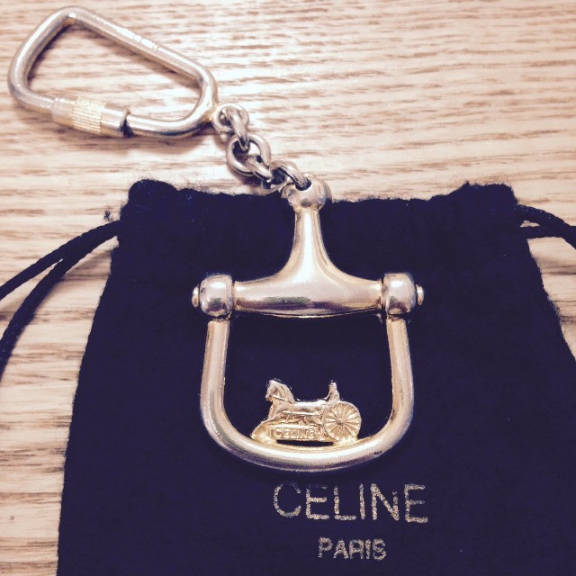 CELINE - 超レア セリーヌ ヴィンテージ 馬車金具 チャーム