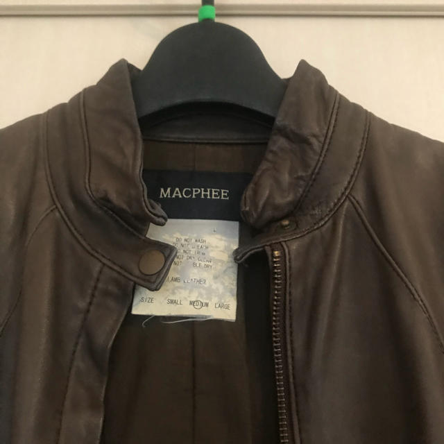 TOMORROWLAND - ラムレザーブルゾン トゥモローランドの通販 by 梵天丸