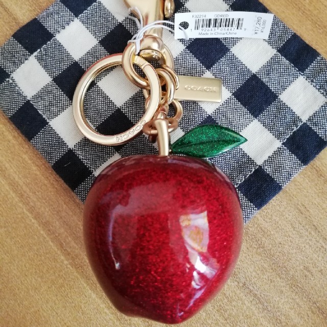 COACH - 早い者勝ち COACH[コーチ] キーホルダー F32214 レッド リンゴ