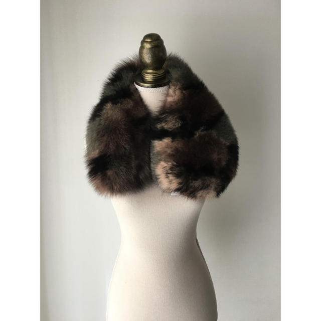 迷彩柄 フォックスファーティペットの通販 by バーディ's shop｜ラクマ