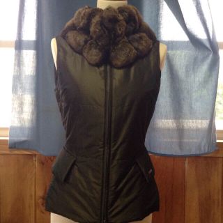 Foxy フォクシー ダウンベスト ベロア Foxy フォクシー ダウンベスト