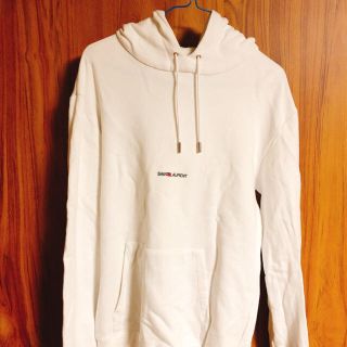 SAINT LAURENT（パーカー ・ ホワイト/白色系）のフリマアイテム一覧