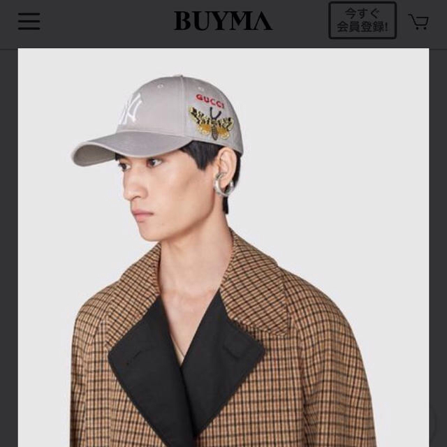 GUCCI - GUCCI ヤンキース ベースボール キャップの通販 by ケイトモス
