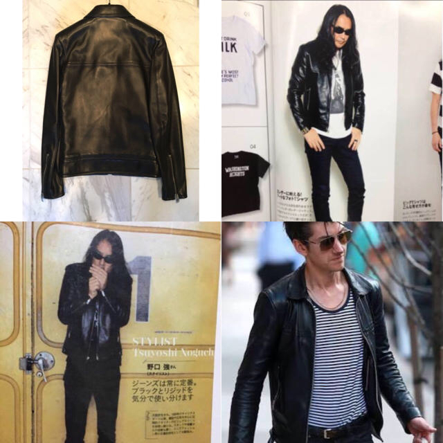 SAINT LAURENT - サンローランパリ 新品 44 ライダース カフェレーサー