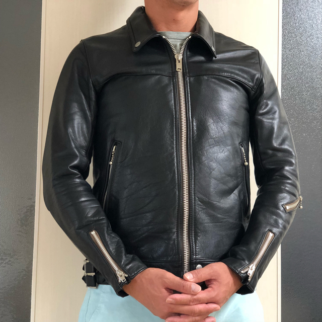 アンダーカバー✖︎バウンティハンター シングルレザーライダース