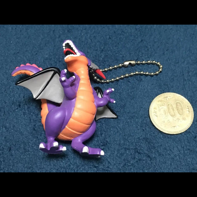 レア】 ドラクエ 竜王(変身後) りゅうおう キーホルダー フィギュアの