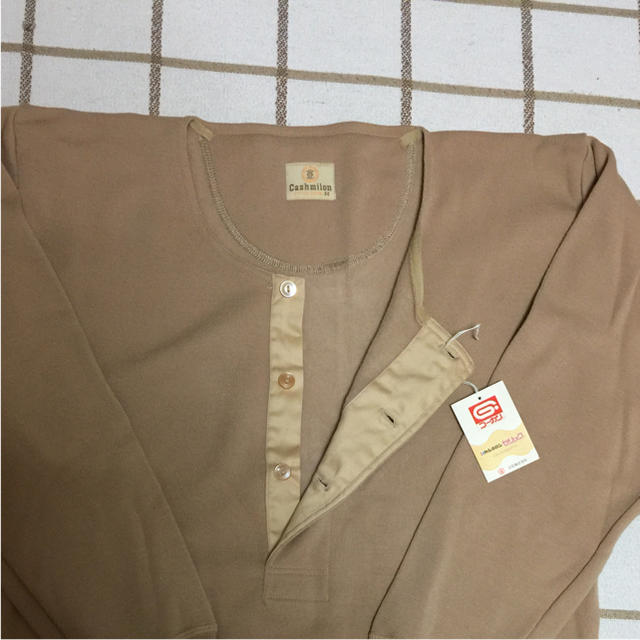 紳士ラクダ肌着シャツ【M】未使用品の通販 by IKU's shop｜ラクマ