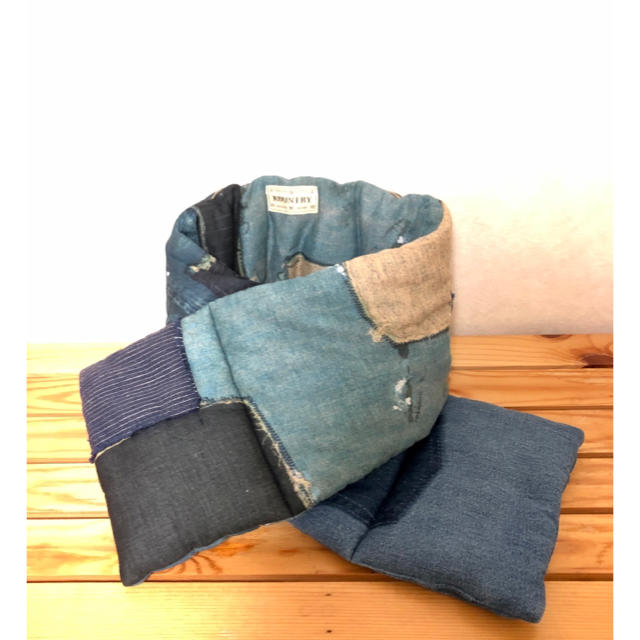 KAPITAL - KAPITAL KOUNTRY BORO 転写 パッチワーク KESA マフラーの