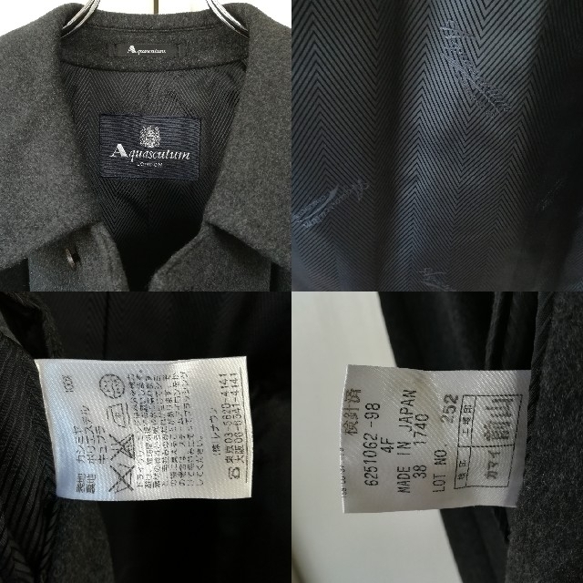 AQUA SCUTUM - 最高級 定価30万〜 アクアスキュータム 新品 カシミヤ
