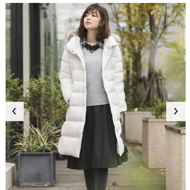 UNIQLO - 新品 ユニクロ ライト ウェイト ダウン フーデット コート XL