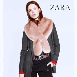 ZARA（マフラー/ショール ・ ピンク/桃色系）のフリマアイテム一覧
