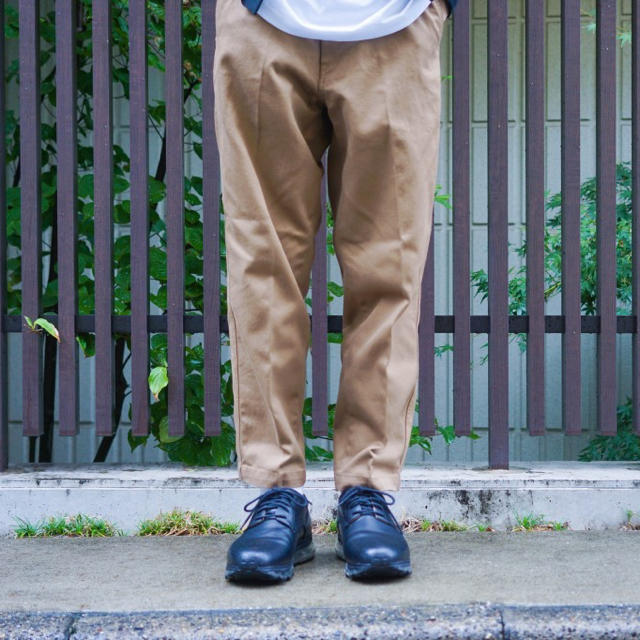 UNIQLO - uniqlo u ワイドフィットテーパードアンクルチノの通販 by wr