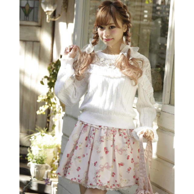 LIZ LISA - LIZLISA リズリサ ラビットリボン柄スカパンの通販 by みさ