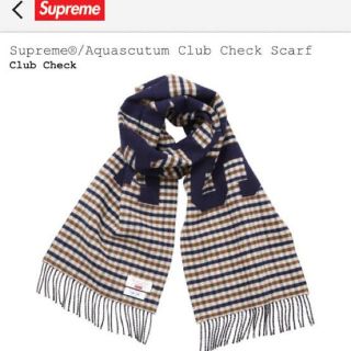 Supreme（マフラー）のフリマアイテム一覧