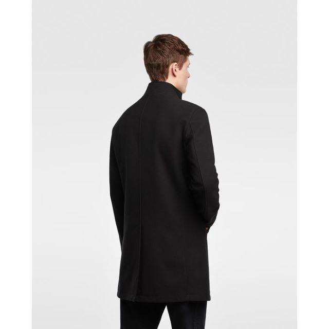 ZARA - 新品ZARAmanレイヤードダウンハイネックロングコートSの通販