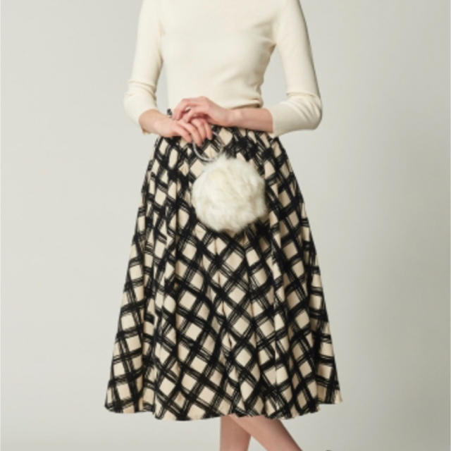 大恋愛」戸田恵梨香さん着用 ダブスタ SOV. ジャガードチェックスカート