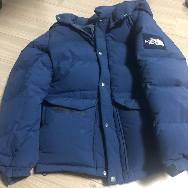 THE NORTH FACE - ネイビー ダウンジャケットの通販 by ネイマール｜ザ