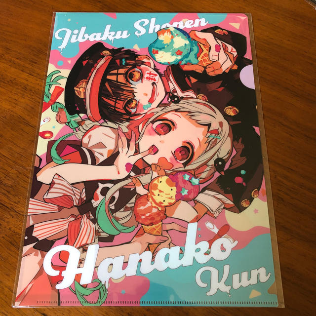 SQUARE ENIX - 地縛少年 花子くん クリアファイル アイスクリームの