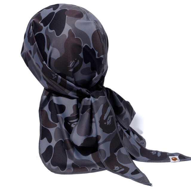 A BATHING APE - 送料無料 BAPE ABC CAMO Du-Rag BLACKの通販 by