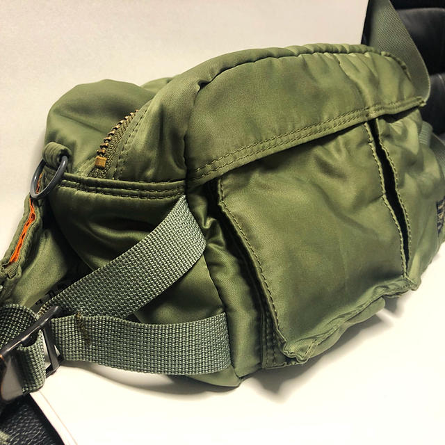 PORTER セージグリーン ボディーバッグ タンカー セージグリーン