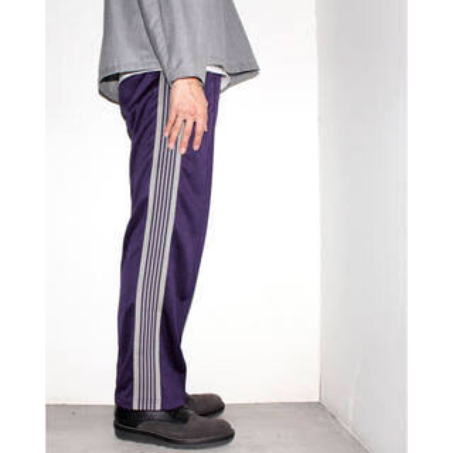 Needles - needles トラックパンツ パープル シルバーの通販 by blow