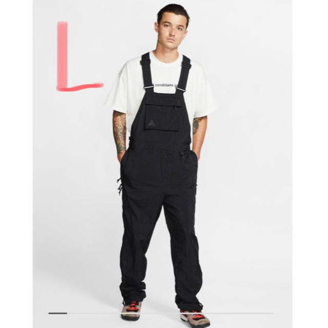 NIKE - 最安値 ナイキ ACG オーバーオール 黒 Lの通販 by 18｜ナイキ