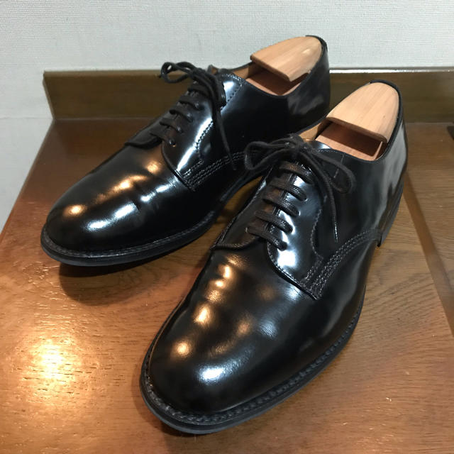 SANDERS - 【SANDERS】ミリタリーオフィサーシューズ UK7.5 ブラックの