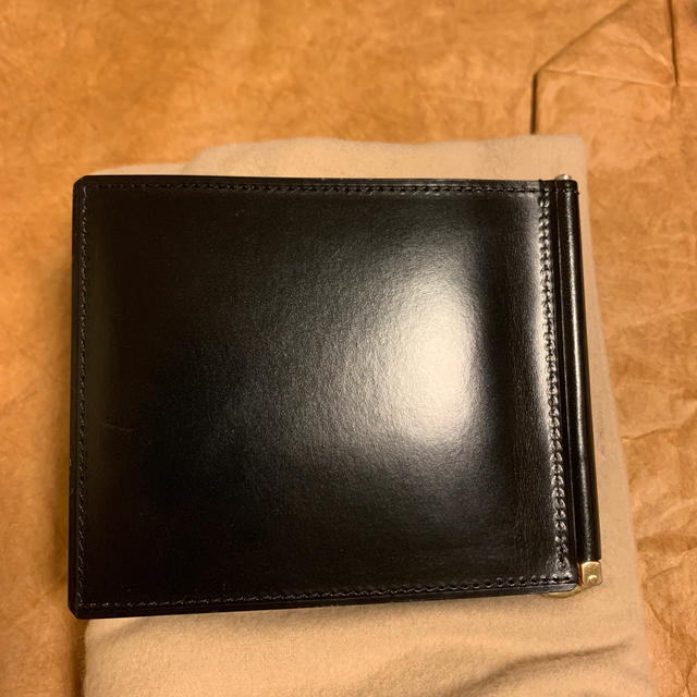 GANZO - ganzo マネークリップ(シンブライドル ブラック)の通販 by