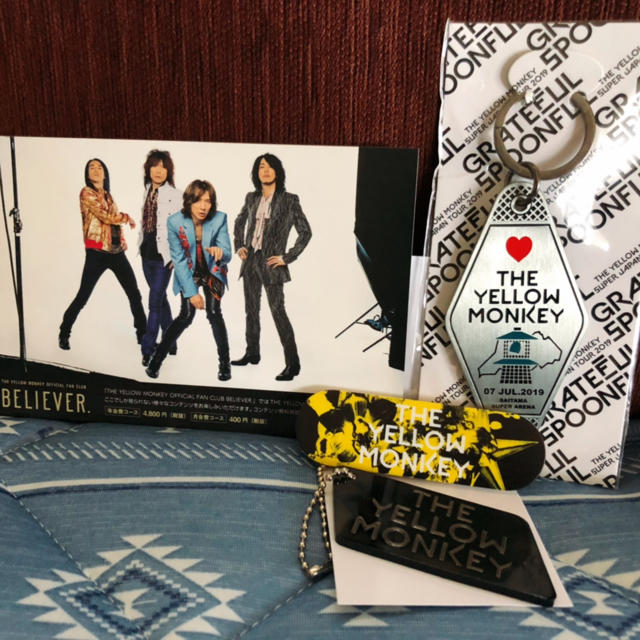 THE YELLOW MONKEY ご当地キーホルダー他 7/7埼玉 イエモンの通販 by