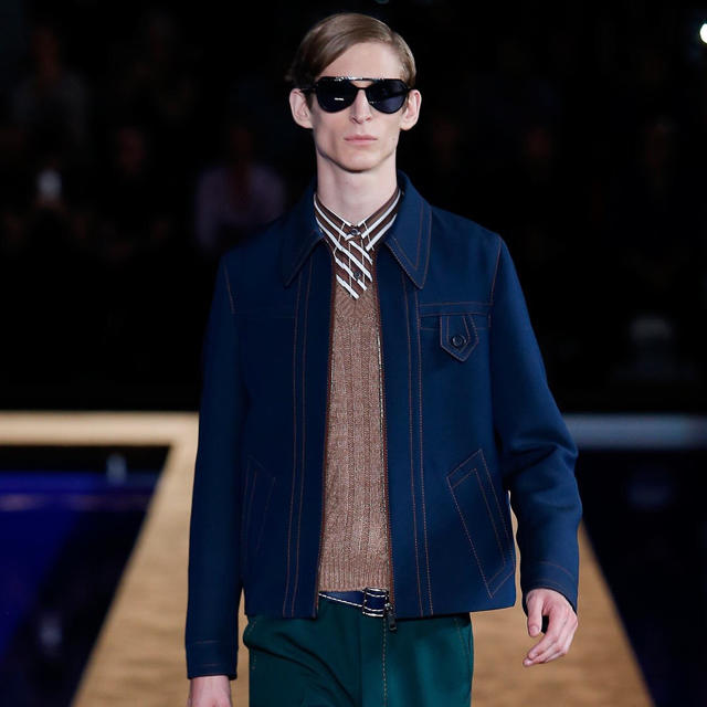 PRADA - prada 15ss ステッチジャケットの通販 by あ｜プラダならラクマ