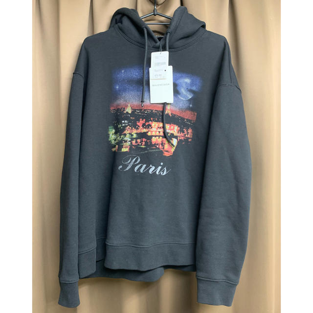 BALENCIAGA - 国内正規品 17SS バレンシアガ パリ 夜景 パーカー M