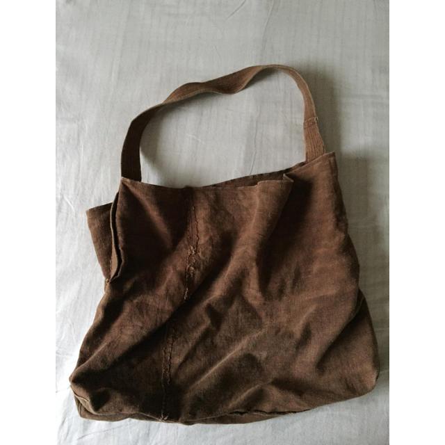富沢恭子 柿渋染めワンショルダーバッグの通販 by mataso's shop｜ラクマ