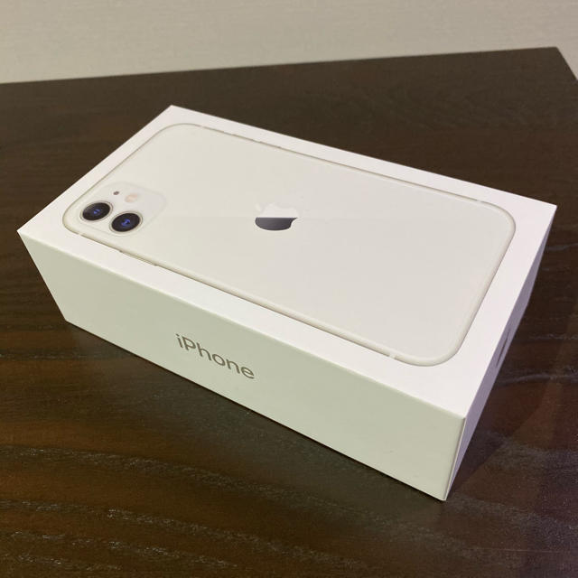 iPhone - iPhone11 ホワイト 128G 空箱の通販 by pandag｜アイフォーン