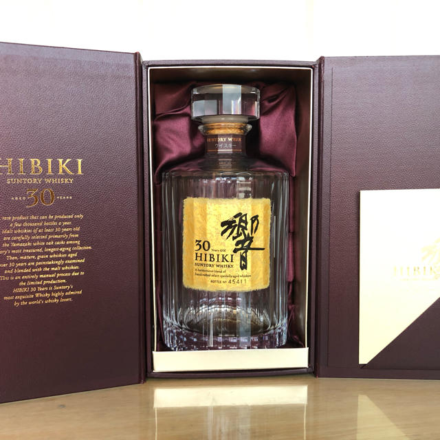 空瓶Hibiki 30年 ウイスキー 専用ボックス付き 響 HIBIKI 30年 Hibiki