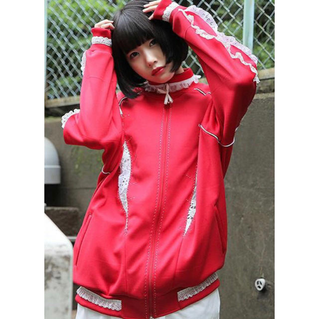 keisuke kanda - ケイスケカンダ ぶかぶか手縫いレースのジャージ(未