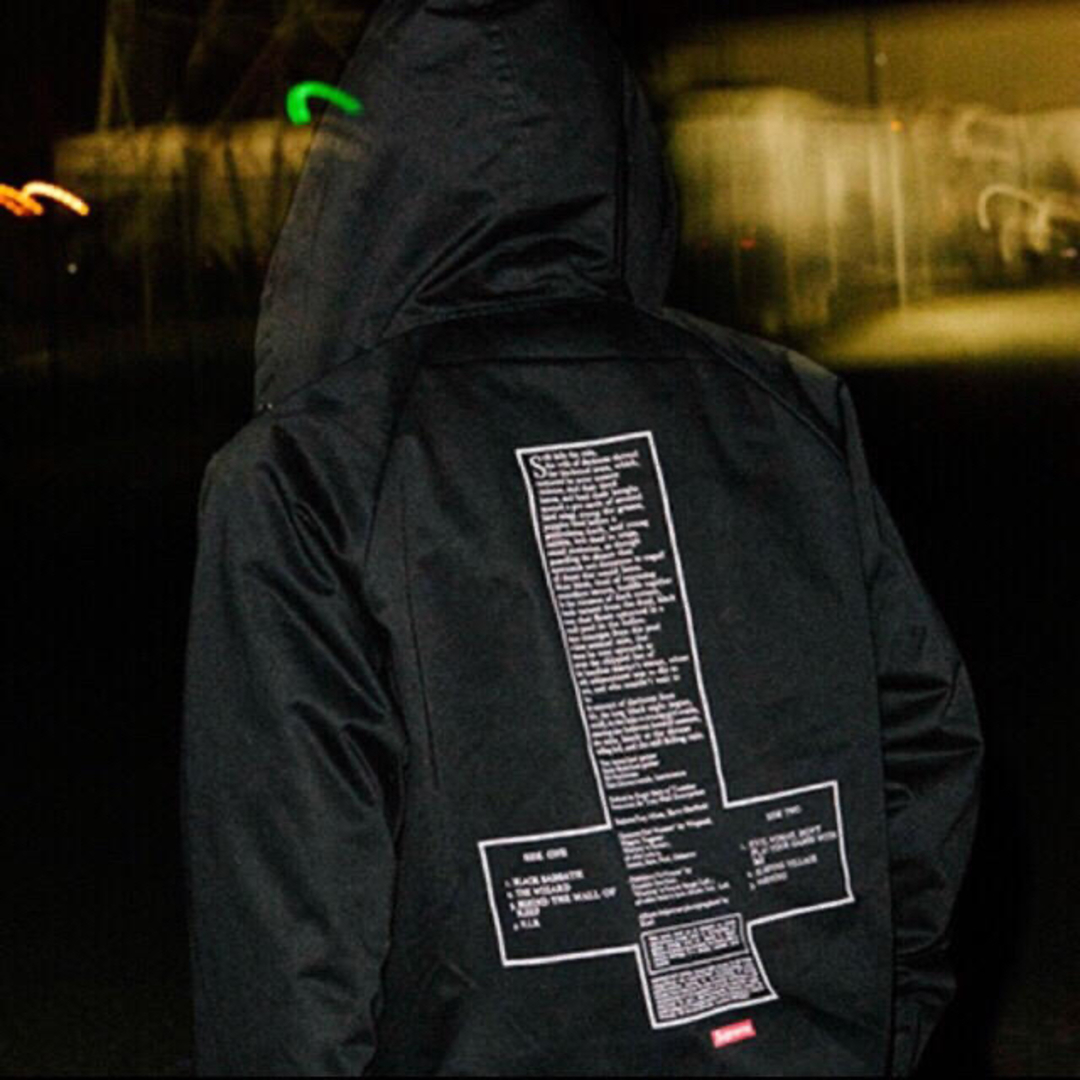 Supreme - 正規品 Supreme Black Sabbath Hooded Parkaの通販 by