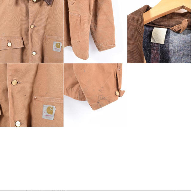 carhartt - 古着70's Carhartt プリントタグ ミシガンチョアコート