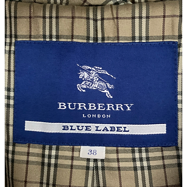 BURBERRY BLUE LABEL❤︎ダッフルコートレディス／38・M