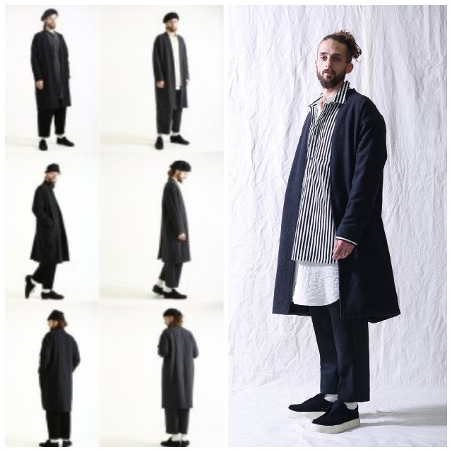 東洋エンタープライズ - gold ゴールド ウールモッサーノーカラー