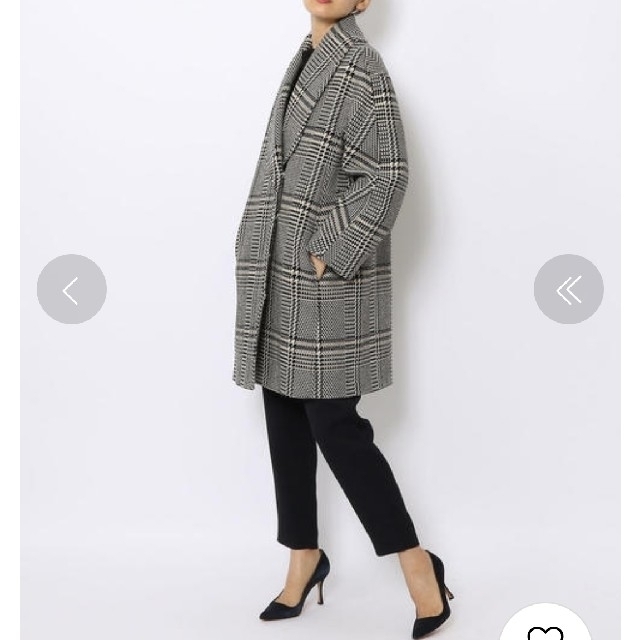 DES PRES - ☆DES PRES(デプレ)ナイロンウールチェックショールカラー